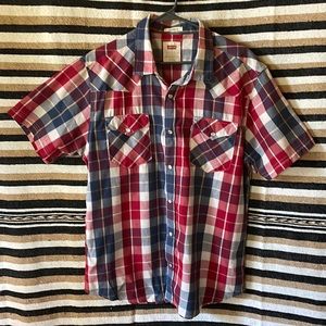 Levi’s Men’s Short-Sleeve Work Shirt, Large